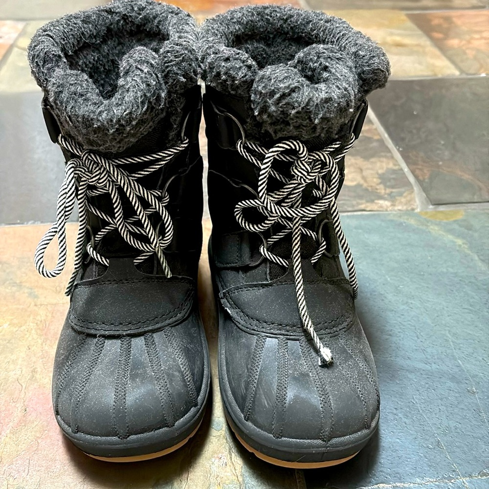 Cat & Jack Kit Winter Boots- Kids Size 13